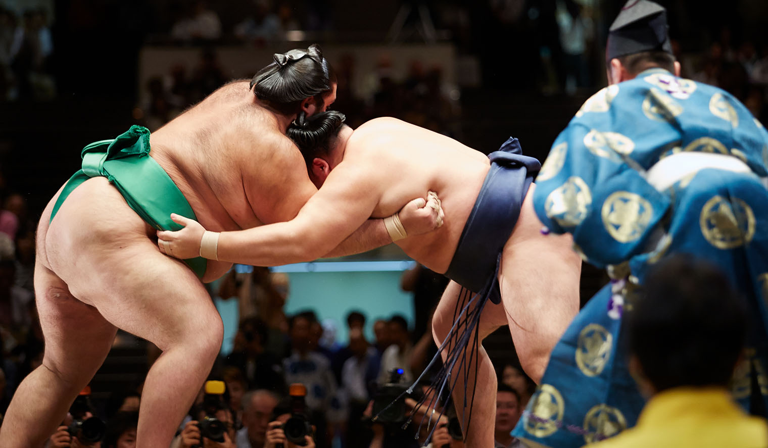Sumo Kämpfer in Japan